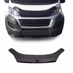 Deflecteurs dair capot de voiture pour Fiat Ducato 2014-2025 Acrylique Noir