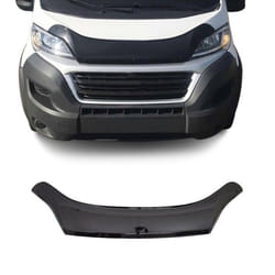Deflecteurs dair capot de voiture pour Fiat Ducato 2014-2025 Acrylique Noir