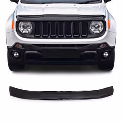 Deflecteurs dair capot de voiture pour Jeep Renegade 2014-2021 Acrylique Noir