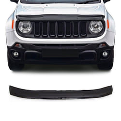 Deflecteurs dair capot de voiture pour Jeep Renegade 2014-2021 Acrylique Noir