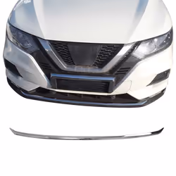 Garniture de Pare-chocs Avant pour Nissan Qashqai 2017-2021 Acier Chromé