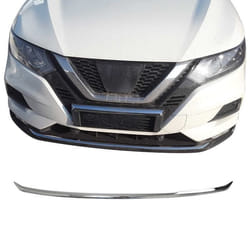 Garniture de Pare-chocs Avant pour Nissan Qashqai 2017-2021 Acier Chromé