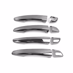 Accessoire - OMAC - Couverture de Poignée de Porte - Acier Inoxydable - 8Pcs - Citroen C4 Cactus 2014-2020