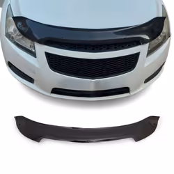 Deflecteurs dair capot de voiture pour Dacia Duster 2018-2024 Acrylique Noir