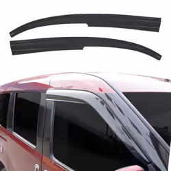 Déflecteurs de Vent pluie dair pour Renault Kangoo 2008-2019 en Acrylique Noir