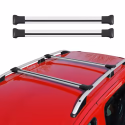 Barres de toit transversales pour Citroen C4 Picasso 2006-2013 Aluminium Gris