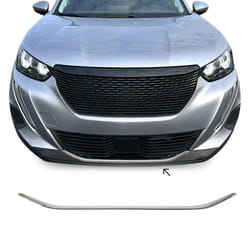Garniture de Pare-chocs Avant pour Peugeot 2008 2019-2022 Chromé