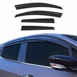 Déflecteurs De Vent Pluie Dair pour Renault Clio HB 5D 2019-2023 Acrylique 4Pcs
