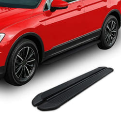 Marchepieds Latéraux pour Citroen C5 Aircross 2018-2025 Noir Aluminium 2Pcs