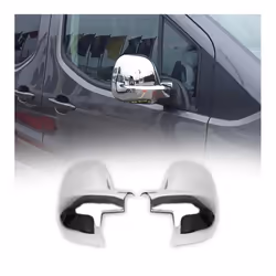 Coques de Rétroviseurs pour Peugeot Expert 2016-2021 en ABS Argent