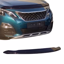Deflecteurs dair capot de voiture pour Peugeot 3008 5008 2016-25 Acrylique Noir