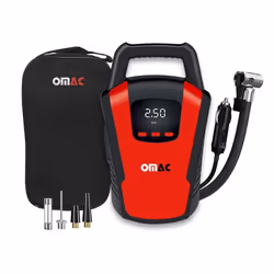OMAC Gonfleur Pneu Pompe de Pneu Compresseur dair pour voiture 12V 150 PSI