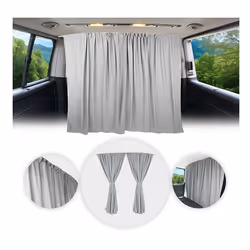 Rideaux De Séparation De Cabine pour VW Transporter T3 T4 L1 L2 Gris