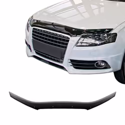 Deflecteurs dair capot de voiture pour Audi A4 B8 tout 2007-2016 Acrylique Noir