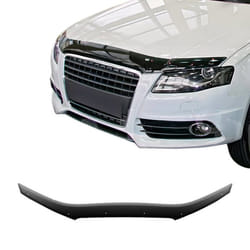 Deflecteurs dair capot de voiture pour Audi A4 B8 tout 2007-2016 Acrylique Noir