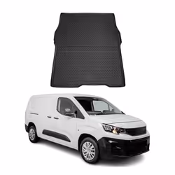 Tapis de Coffre pour Peugeot Partner Tepee 2018-2021 TPE Noir
