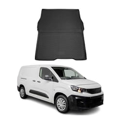 Tapis de Coffre pour Peugeot Partner Tepee 2018-2021 TPE Noir
