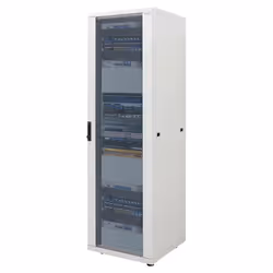 LogiLink 19" Schrank 22HE grau, Rack autonome, 22U, 1500 kg, 63 kg, Gris