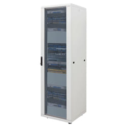 LogiLink 19" Schrank 22HE grau 22U Rack autonome Gris