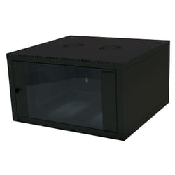 LogiLink W06E66B étagère 6U Rack monté sur le mur Noir