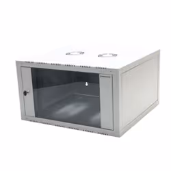 LogiLink W09E66G, Rack monté sur le mur, 9U, 70 kg, 28 kg, Gris