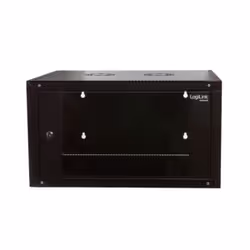 LogiLink W15E66B étagère 15U Rack monté sur le mur Noir