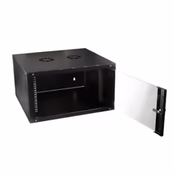 LogiLink W21E66B étagère 21U Rack monté sur le mur Noir - Vue supplémentaire 4