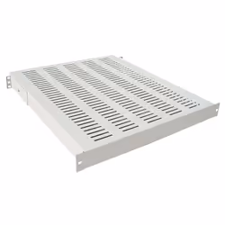 LogiLink SF1H45G, Gris, 100 kg, 1U, 483 mm, 400 mm, 2,95 kg