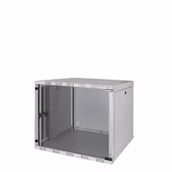 LogiLink W09A54G, Rack monté sur le mur, 9U, 50 kg, 17 kg, Gris