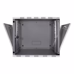 LogiLink W09A54G étagère 9U Rack monté sur le mur Gris