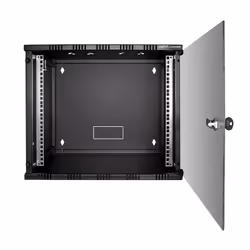 LogiLink W09A54B étagère 9U Rack monté sur le mur Noir