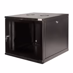 LogiLink W12A54B, Rack monté sur le mur, 50 kg, 19 kg, Noir