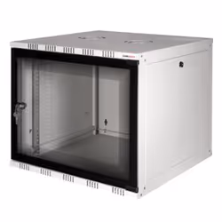 LogiLink W15A54G, Rack monté sur le mur, 15U, 50 kg, Verrouillage des touches, Gris