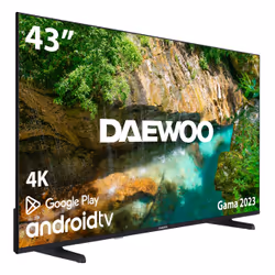 Daewoo 43DM62UA TV 43" 4K Ultra HD Smart TV Wifi Noir