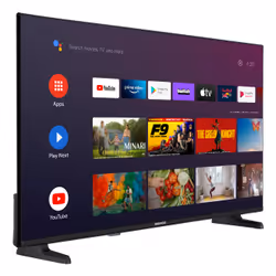 Daewoo 40DM62FA, 101,6 cm (40"), 1920 x 1080 pixels, DLED, Smart TV, Wifi, Noir