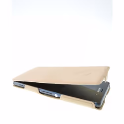 Galeli Flip Case coque de protection pour téléphones portables Folio porte carte Beige