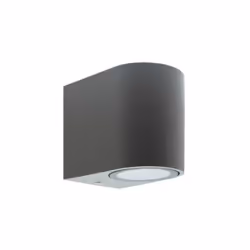 L'applique SPIDER-1D 35W GU10 IP44 Gris offre un design moderne et un éclairage indirect pour mettre en valeur la façade de v ...