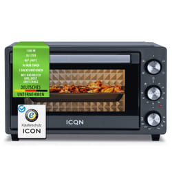 ICQN Icqn-20lt-Black 20 L 1500 W Noir Grill