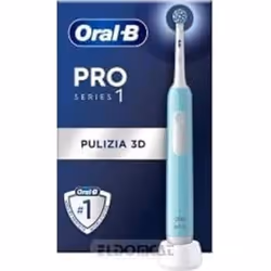 Oral-B Pro 1 Sensitive Clean, Adulte, Brosse à dents rotative oscillante, Soin quotidien, Sensible, Blanchiment, 20000 mouvem ...