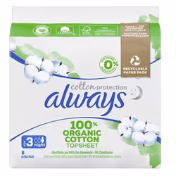 Always Ultra Cotton Protection Night, 8 pièce(s)