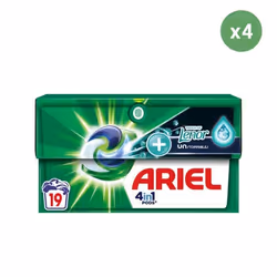 4x19 Pods+ Unstoppable Aerien, Lessive En Capsules Ariel