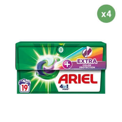 4x19 Pods+ Complete Fiber Protection, Lessive En Capsules Ariel