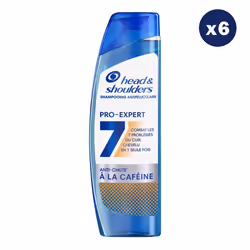 6 Shampoings Pro-Expert 7 Anti-Chute 250ml - Head & Shoulders