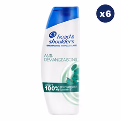 6 Shampoings Anti-Demangeaisons 330ml - Head & Shoulders