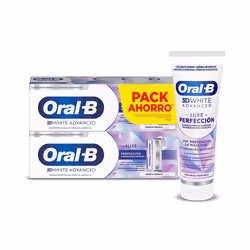 Dentifrice 3D Blanc Luxe Perfection 2 x 75 ml