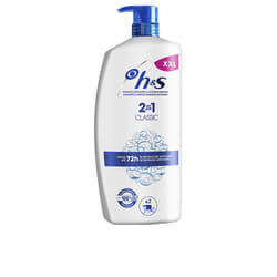 Shampooing et après-shampooing antipelliculaire 2 en 1 H&amp;S Classic, distributeur de 1 000 ml