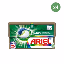4x26 Pods Aloe Vera Color, Lessive En Capsules Ariel