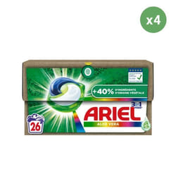 4x26 Pods Aloe Vera Color, Lessive En Capsules Ariel