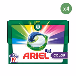 4x19 Pods Color - Lessive en Capsules - Ariel