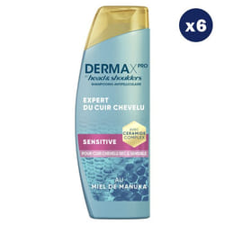 6 Shampoings Sensible - 250 ml - DERMAxPRO by Head et Shoulders